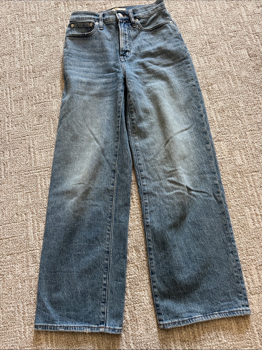 Madewell the perfect vintage wide leg jean